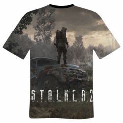 Мужская футболка 3D Stalker2 3D - PrintSalon