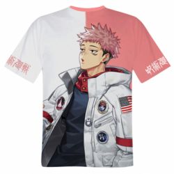Мужская футболка 3D Street style Yuji Itadori - PrintSalon