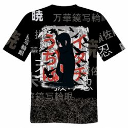 Чоловіча футболка 3D Учіха Ітачі - PrintSalon