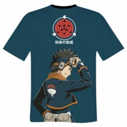Чоловіча футболка 3D Uchiha Obito