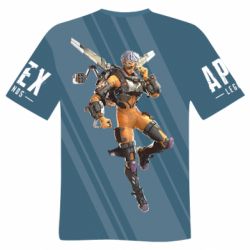 Мужская футболка 3D Valkyrie Apex Legends - PrintSalon