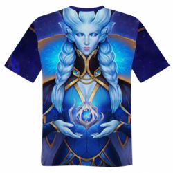 Мужская футболка 3D Warcraft Winter Queen - PrintSalon