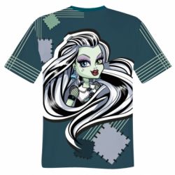 Чоловіча футболка 3D Your ghoulfriend Frankie - PrintSalon