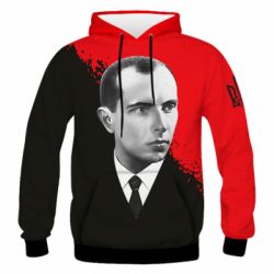 Чоловіче 3D худі Бандера. Степан Бандера - PrintSalon