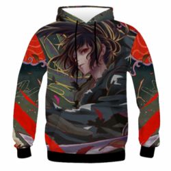 Чоловіче 3D худі Brave Hyakkimaru - PrintSalon