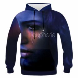 Чоловіче 3D худі Euphoria Zendaya - PrintSalon