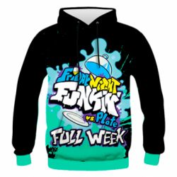 Чоловіче 3D худі FNF vs Plate Mod - PrintSalon