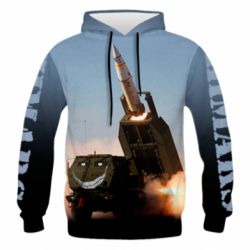 Чоловіче 3D худі Хаймарс - PrintSalon