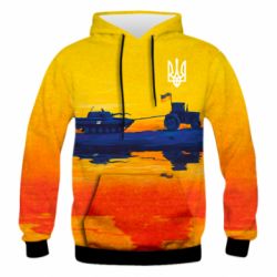 Чоловіче 3D худі Марка Добрый вечер - PrintSalon