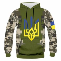 Мужское 3D худи Направление корабля - PrintSalon