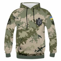 Мужское 3D худи РУССКИЙ ВОЕННЫЙ КОРАБЛЬ ІДІ НА ХУЙ! ВСУ - PrintSalon