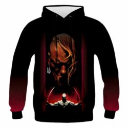 Чоловіче 3D худі Украина – мать, за нее надо головой стоять - PrintSalon