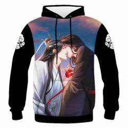 Чоловіче 3D худі Вей Усянь та Лань Січень - PrintSalon