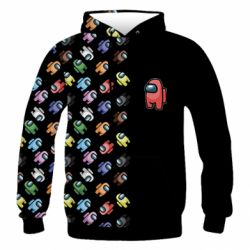 Чоловіче 3D худі Among Us Astronauts - PrintSalon