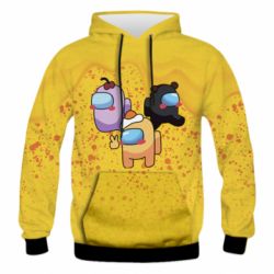 Чоловіче 3D худі Among us drips - PrintSalon