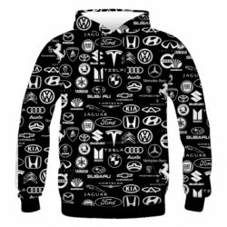 Чоловіче 3D худі Auto Fan - PrintSalon