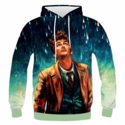 Чоловіче 3D худі Doctor Who David Tennant - PrintSalon