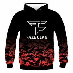 Мужское 3D худи Faze Clan 3D - PrintSalon