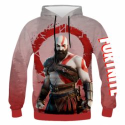 Мужское 3D худи Fortnite Kratos - PrintSalon