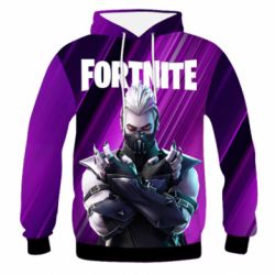 Чоловіче 3D худі Fortnite - Moonrise - PrintSalon