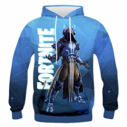 Мужское 3D худи Fortnite The Ice King - PrintSalon