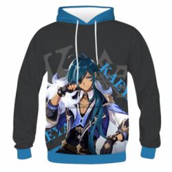 Чоловіче 3D худі Genshin Impact Kaeya - PrintSalon