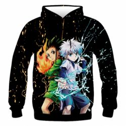 Чоловіче 3D худі Hunter X Hunter - PrintSalon