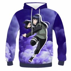 Чоловіче 3D худі Hyuuga Hinata - PrintSalon
