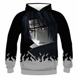 Мужское 3D худи Itachi - PrintSalon