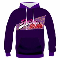 Чоловіче 3D худі Joe Joe Josuke Higashikata - PrintSalon