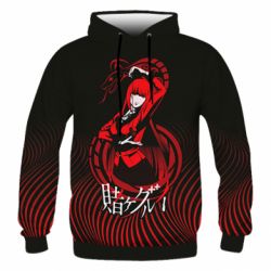 Мужское 3D худи Kakegurui. Yumeko Jabami - PrintSalon
