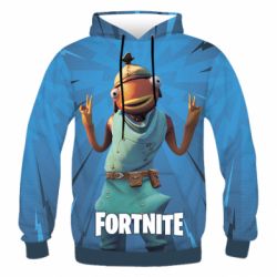 Мужское 3D худи Карась - PrintSalon