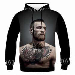Чоловіче 3D худі Конор Макгрегор UFC - PrintSalon