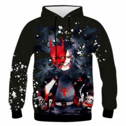 Чоловіче 3D худі Madara Uchiha Ancient Japan - PrintSalon