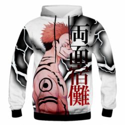 Чоловіче 3D худі Magic Battles - PrintSalon