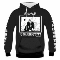 Чоловіче 3D худі Manga Deidara - PrintSalon