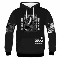 Чоловіче 3D худі Modern Itachi - PrintSalon