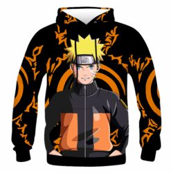Чоловіче 3D худі Naruto Uzumaki - PrintSalon