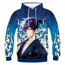 Чоловіче 3D худі Noragami Yato - PrintSalon