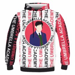 Чоловіче 3D худі Number Five. Umbrella Academy - PrintSalon