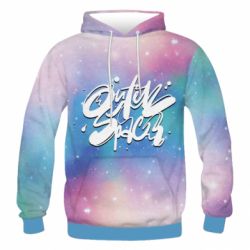 Чоловіче 3D худі Outer Space - PrintSalon