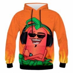 Мужское 3D худи Перец Эдисон Тапатата - PrintSalon