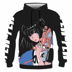 Мужское 3D худи Pew-Pew - PrintSalon