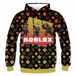 Мужское 3D худи Roblox Heroes 3D - PrintSalon