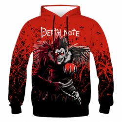Чоловіче 3D худі Ryuk Death Note - PrintSalon