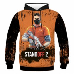 Мужское 3D худи Standoff 2 Hero - PrintSalon