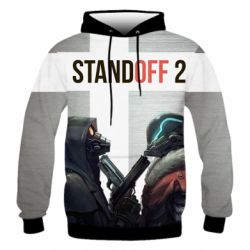 Мужское 3D худи Standoff 2 Сonfrontation - PrintSalon