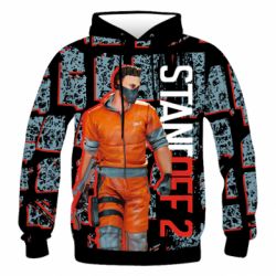 Мужское 3D худи Standoff Terrorist
