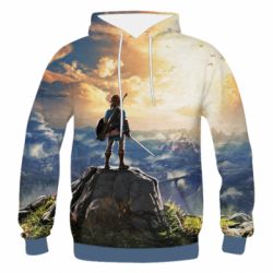 Чоловіче 3D худі The legend of Zelda - PrintSalon