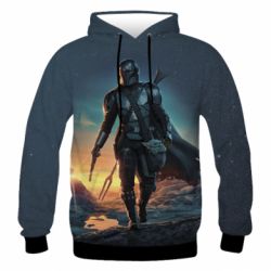 Чоловіче 3D худі The Mandalorian-2 - PrintSalon